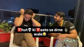 Bhut ki 🅱️aato se darr😂💀 #vlogpaglu #funny #ghosttalk 