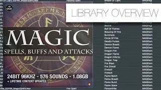 Magic Spells - Sound Library Overview