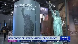 New Statue of Liberty museum opens