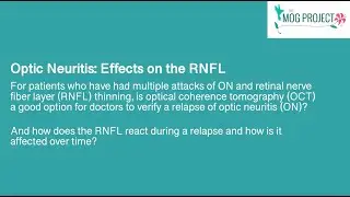 Optic Neuritis: Effects on the RNFL