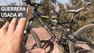 Bicicleta Doble Suspensi&oacute;n para Enduro y Downhill con poco Dinero! Guerrera Usada #1!