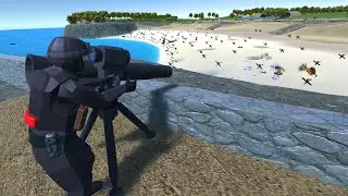 Insane Modern D-DAY Beach Invasion! - Ravenfield: Battle Simulator