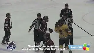Boys Ice Hockey, Manchester vs Goffstown  12/28/25
