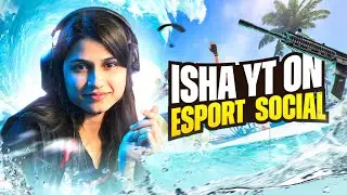 Esport Social Live with @Ishagamingyt_22   |  BGMI 4.2 Update