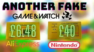 ANOTHER FAKE GAME AND WATCH FROM ALIEXPRESS