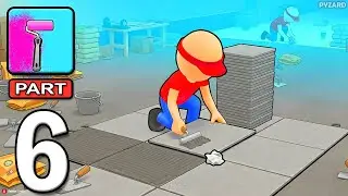 Flooring Master - Gameplay Walkthrough Part 6 - Paint Renovate & Decorate (Android, iOS)