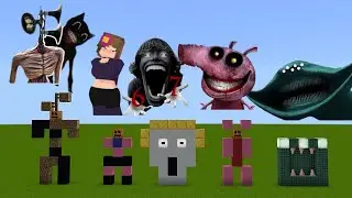 NEVER SPAWN Cartoon Cat And SirenHead 67 Kid Elgrand Maja Jenny Peppa pig In Minecraft 