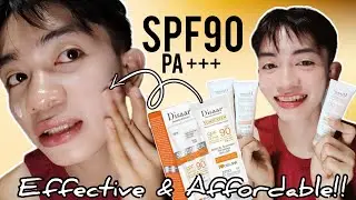 EFFECTIVE & AFFORDABLE SUNSCREEN Spf 90 PA+++ Disaar SUNSCREEN PROTECTION AND COVERAGE |honestreview