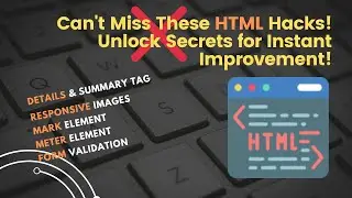 Unlock HTML Secrets! 🌟 Level up your coding game with these MUST-KNOW elements!