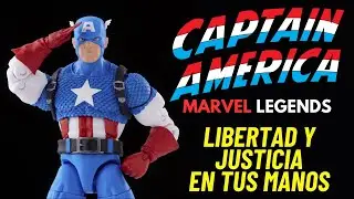 Captain Am&eacute;rica 20 aniversario Marvel legends retro rese&ntilde;a