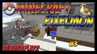 Pokemon In Minecraft: HOUNDOOM & POKEBALLS: #3