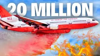 The Incredible DC-10 Air Tanker Water Bomber Airplane