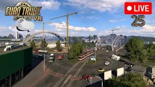 🔴LIVE - ETS 2 VR - 25 - Delivering WEED in EUROPE in 2026 (PC) (UWQHD 3440x1440 | 21:9)