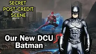 LEAKED : Secret Post Credit Scene of the Flash Movie ! This is Huge 😱
