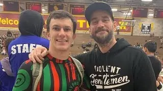 CM Punk Returns to wrestling under a mask last night CMPunk Wrestling