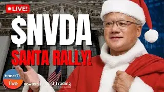 Intel CRASHES @NVIDIA  +3% 🚨 Stock Market Early Close & Santa Claus Rally | LIVE Trading