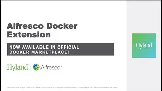Alfresco Docker Extension now available in Docker Marketplace