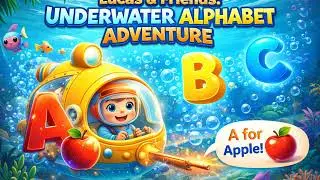Lucas Fishing Alphabet Game LIVE 🎣 | Catch Letter A, B, C | Kids Learning Fun