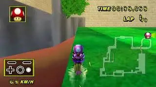 【CTGP WR】 Jiyuu Village (Glitch) - 1:34.985 - Mystogan