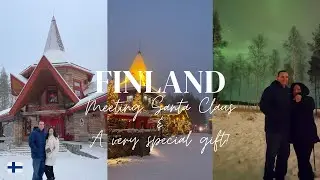 She Said YES at the Arctic Circle! 🥶💘 Our Fairytale Day in Santa Claus Village, Finland