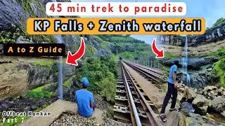 KP Falls Khopoli 😍 | Kp Falls Railway Bridge | Zenith waterfall | A to Z detail (via Mumbai & Pune)
