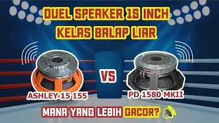 BATTLE SPEAKER ASHLEY 15 155 VS PD 1580 MKII