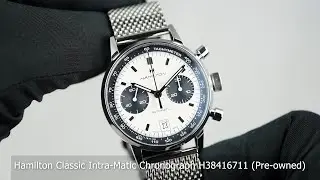 Hamilton Classic Intra-Matic Chronograph H38416711 (Pre-owned)