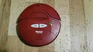 Demo of an iRobot Roomba Red 4100