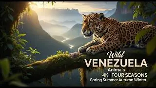 Wildlife Venezuela Animals 4K | Relaxing Piano Music, Stunning Nature Scenery for Deep Relaxation