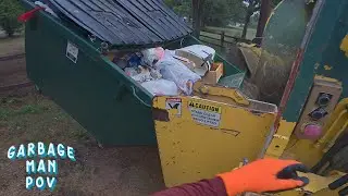 BIN&acute;s Trash Route | Garbage Truck POV 4K UHD ASMR