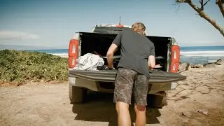 Dusty Payne's new Mission boardshorts test drive