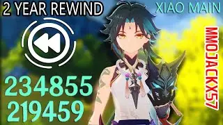 2 Year Xiao Main Rewind MV - Genshin Impact 1.0 To 2.8 Ver All Highlights