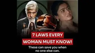 &ldquo;Indian LAW Every Woman Must Know | POSH, Domestic Violence, Dowry Law & BNS 63,64,65,74,77,78&rdquo;