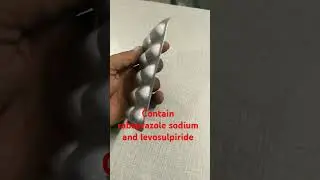 CHIKU-LS DSR (Rabeprazole sodium and levosulpiride capsule 💊) #rabeprazole #levosulpiride #dsr