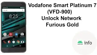 Vodafone Smart Platinum 7 (VFD-900) | Unlock Network | Furious Gold | Android info