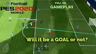 PES 2020 Mobile Full HD Gameplay (1080p) [Gameplay 4] #eFootballPES2020 #PESMobile