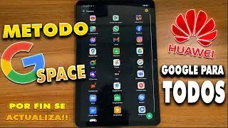 ✅ METODO GSPACE para tener GOOGLE en HUAWEI (2023)