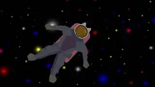 Cat Astronaut Becomes One With the Cosmos