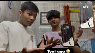 I phone 12 Tod Diya prank 😂 |I phone broken | Rydhm Gurung Vlogs |