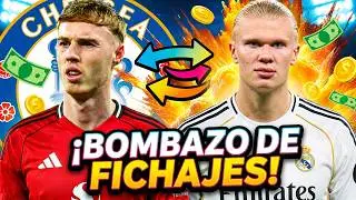 &iquest;Haaland rumbo al Real Madrid? | &iquest;Palmer al United? | Bayern planea fichajes de 200 millones