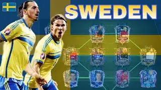 EPIC FULL SWEDEN SQUAD BUILDER IN FIFA MOBILE 21