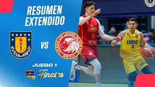 🏀Resumen Extendido: UdeC vs Los Leones - J1 Finales Liga Chery by Cecinas Llanquihue 2025