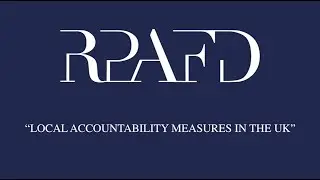 Local Accountability Measures in the UK