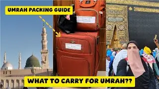 Before You Leave for Umrah&hellip;Pack This!|Umrah Essentials Only|Let's pack with me for Umrah✨❣️