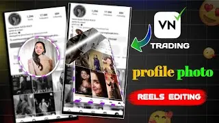 Trending Instagram Profile Video Editing VN app | vn code template New Trending Insta Profile Edit 🔥