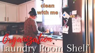 Winter Clothes Sorting | Laundry Room Shelf Clean Up | Big Salad Chat |Behind Refrigerator Dusting