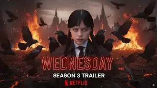 Wednesday Addams Season 3 Trailer I Netflix 2026 | Jenna Ortega Returns .