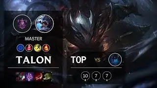 Talon Top vs Nocturne - EUW Master Patch 10.5