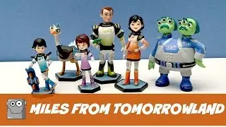 MILES FROM TOMORROWLAND Disney Figurine Play Set