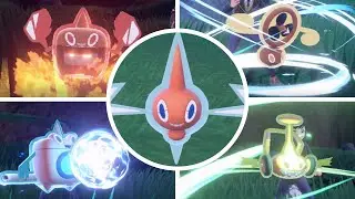 Pok&eacute;mon Scarlet And Violet - All Rotom Forms With Signature Moves